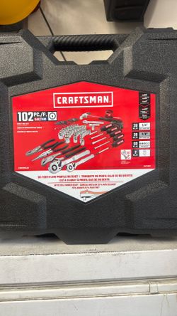 Craftsman’s 102 Pc Tool Set Never Opened