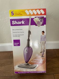 Shark Steam Mop with 5 Microfiber Pads