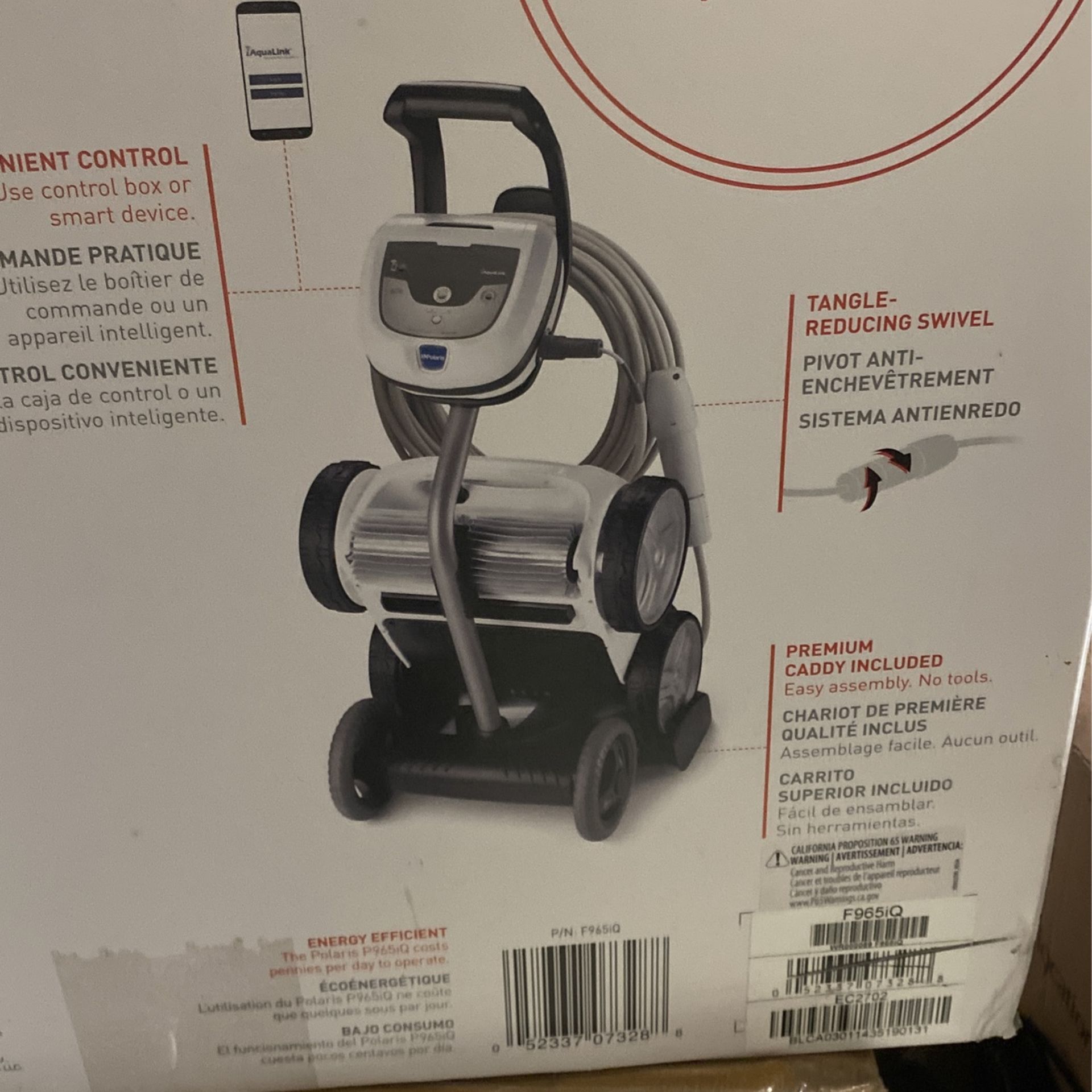 Polaris P965iQ Robotic Pool Cleaner With iAqualink
