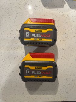DEWALT Flexvolt 6.0ah battery