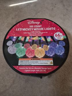 Disney 100 count led Mickey mouse lights