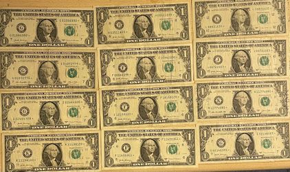 $1 Star Notes (12)