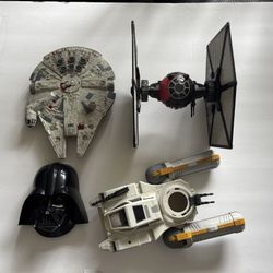 Star Wars Ships/Talking Darth Vader’s Head 