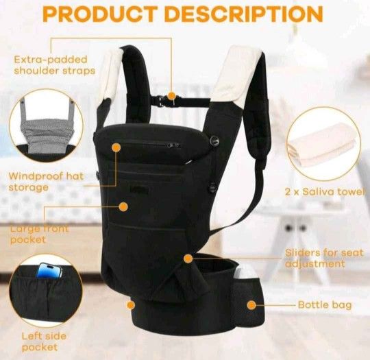 Baby Carrier – Comfortable & Adjustable