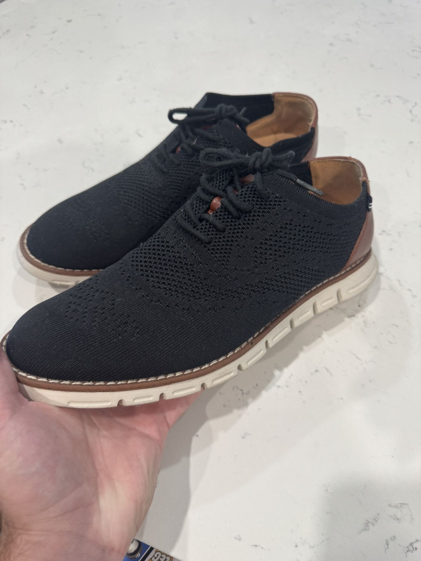Black Nautica Dress Shoes 