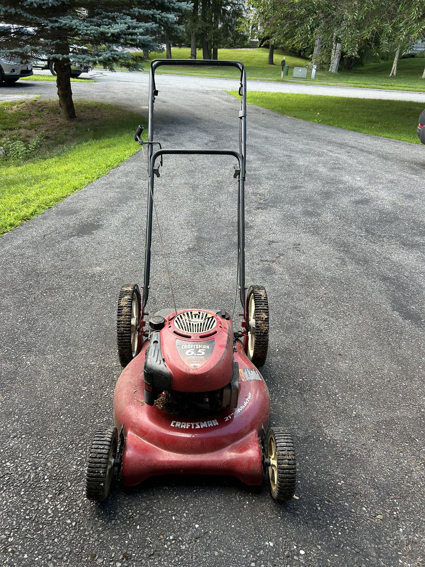 Craftsman 6.5 Horsepower. Craftsman 21” Mulcher