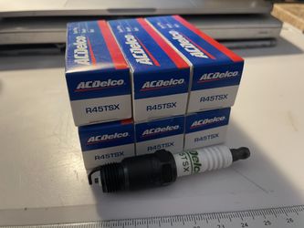 6 pack ACDelco R45TSX spark plugs