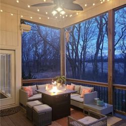 Patio Set w DualHeat Fire Pit