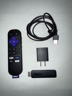 *****Like new Roku Streaming Stick with ROKU Remote, USB cable, and ROKU Power Adapter*****