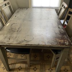Kitchen/dining Room Table With Extension 
