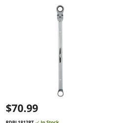 Mac Tools 18mm XL Double Box Flex Head Ratcheting Wrench - 12 pt.