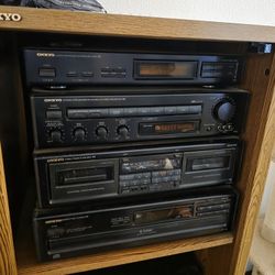 *Vintage* complete Onkyo stereo system