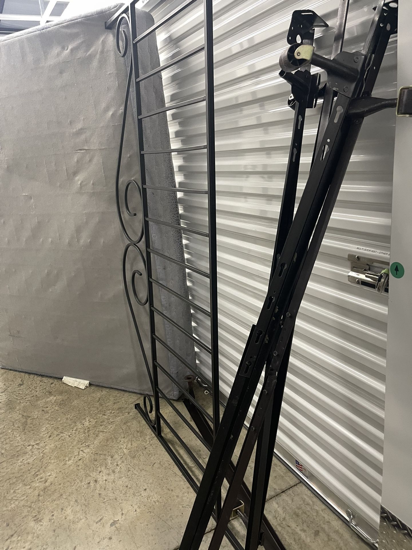 Bed frame And Mattress Box Spring.