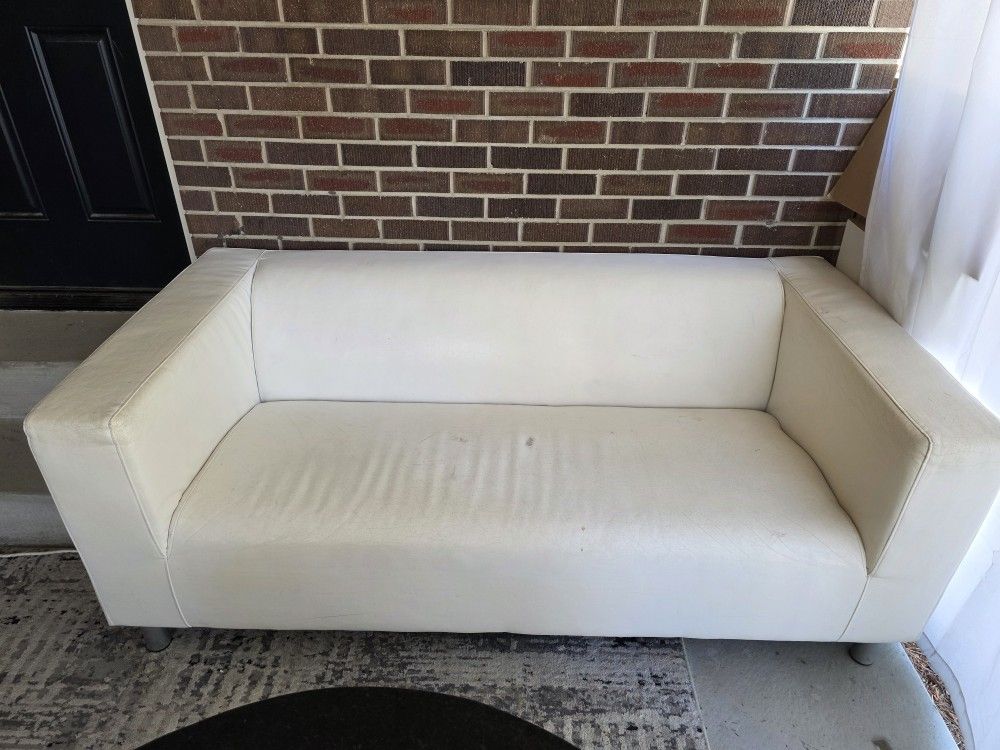 IKEA FLippan Loveseat (White)