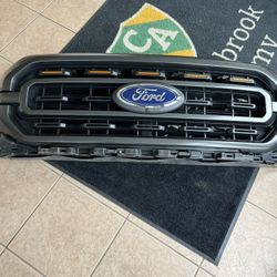 Take Off XLT Grille Fits 2021 2022 2023 Ford F150 GRAY Original OEM OE