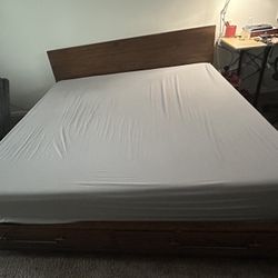 King size bed frame