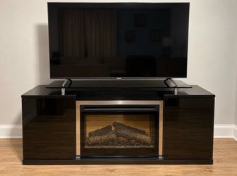 Entertainment Center w/ Fireplace and Storage