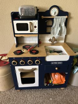 Wooden Play Kitchen ONLY- no Accessories