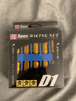 D1 spec racing nuts M12x1.50