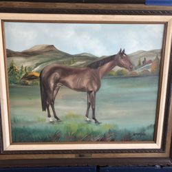 Large Horse Painting