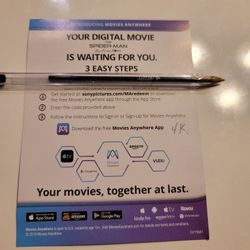 $6 DIGITAL 4K MOVIE. SPIDER-MAN FAR FROM HOME. $6 OR TRADE FOR A MOVIE TITLE I DO NOT ALREADY OWN. 
