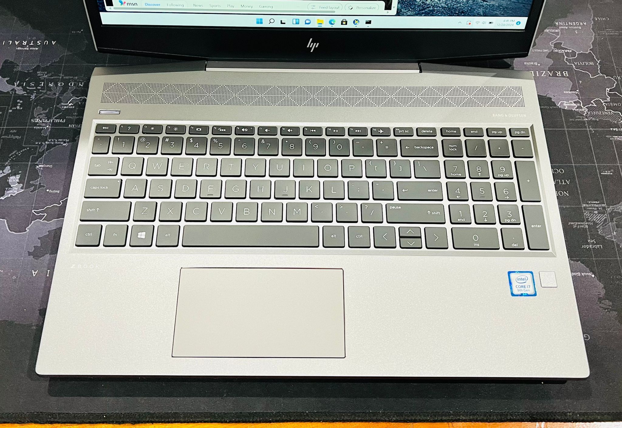 HP ZBOOK 15v G5 i7-9750H 2.59Ghz 16GB 500GB Nvidia Quadro P600 4GB 
