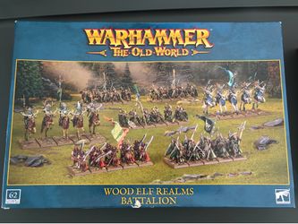 Warhammer the old world wood elves battalion