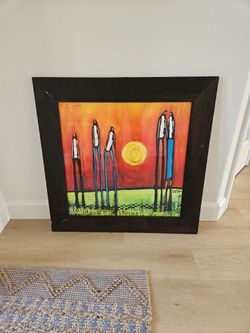 De Bilzan Ghiclee framed