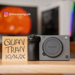 Sony fx30 camera