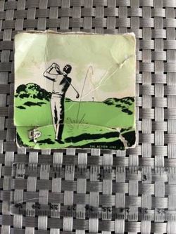 Vintage The Oregon Bank Promotional Advertising Golf Tees - Circa 1960's - 1970's