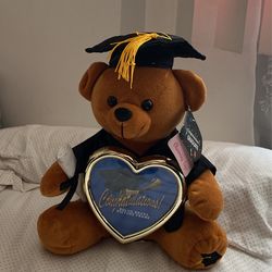 Graduation Bear with picture frame
