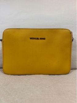 Michael Kors Yellow Crossbody