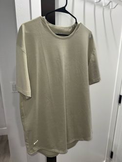 BYLT Premium Basics Drop-Cut LUX shirt in the Dry-Sage color and Extra Large (XL)