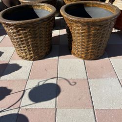 New Flower Pots Made Out Of Clay 