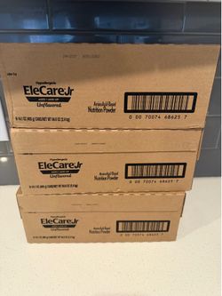 EleCare Jr Unflavored Formula 18Cans Brand New