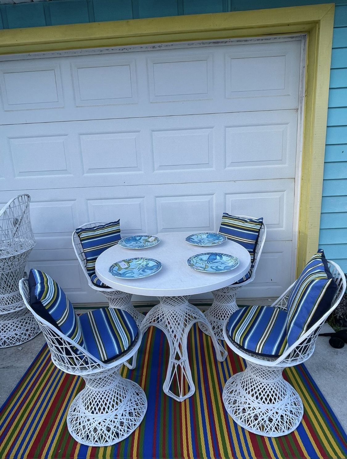 MCM Indoor/Outdoor Patio Set
