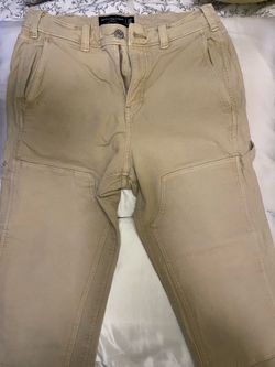 Abercrombie Tan Cargo Pants