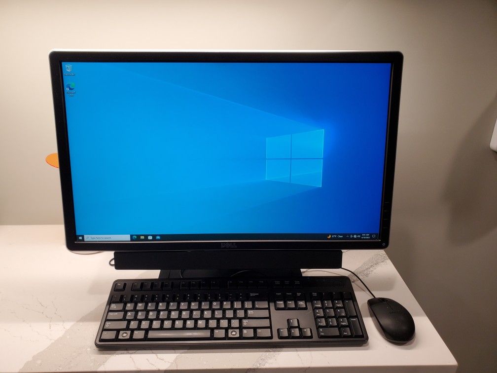 Dell Complete Computer System, Intel Quad-Core i7,500GB SSD, 16GB RAM, 24" Dell LED Monitor , Gaming COMPUTER π₯