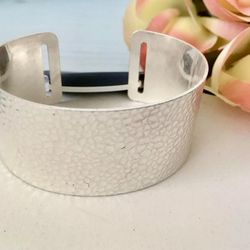 Silver Cuff Bracelet 