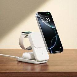 New Belkin 3-in-1 Charging Stand Qi2 25W. Sells for $70 plus tax at Costco. 