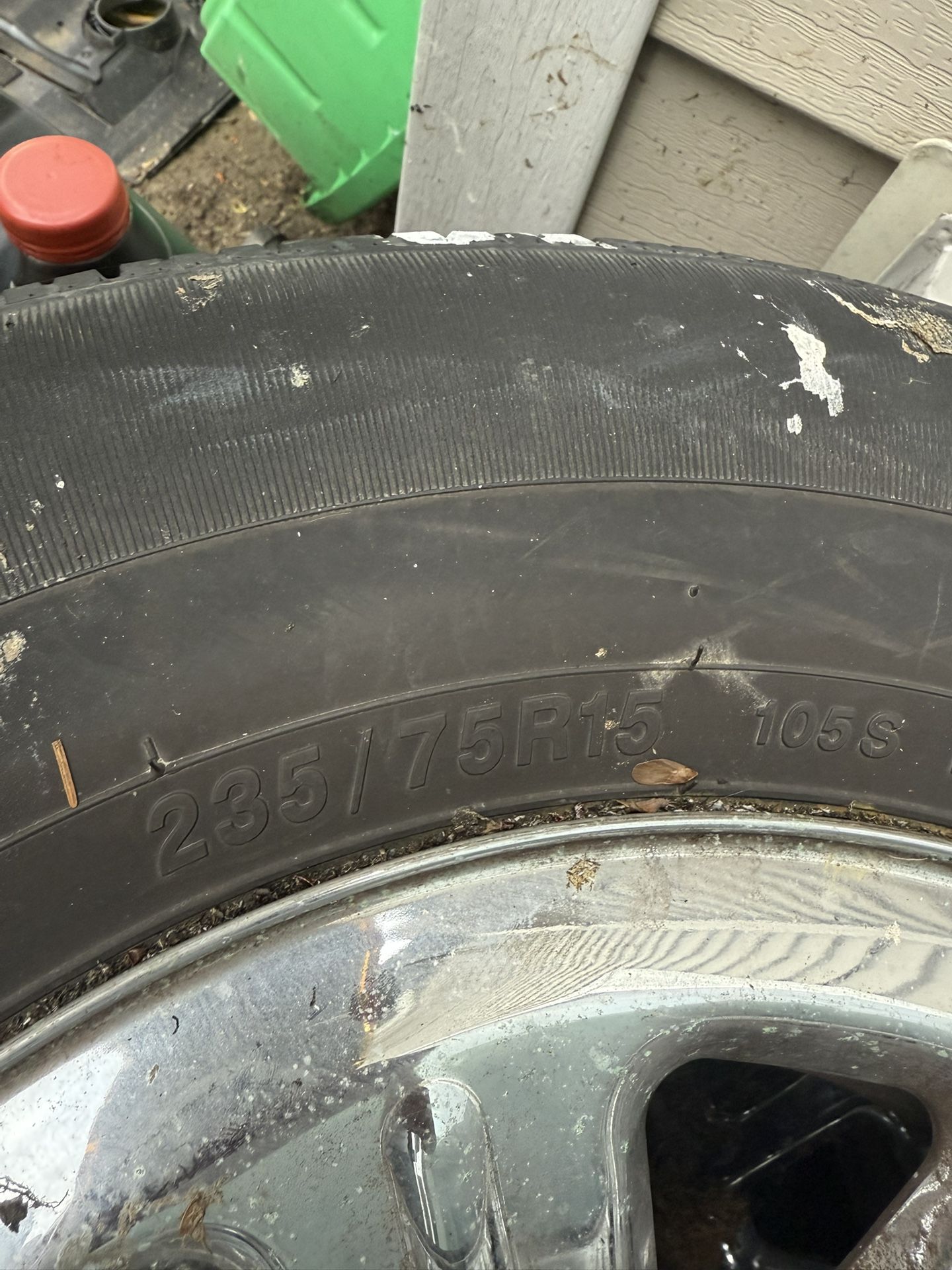 2 Llantas Con Rim 235/75/15