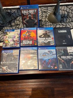 PS4 / PS3 Video Game Lot – 9 Games