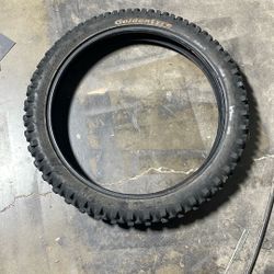 1- Used Goldentyre 90/100-21  M/C 57R  