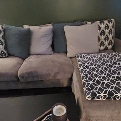 Gray sofa