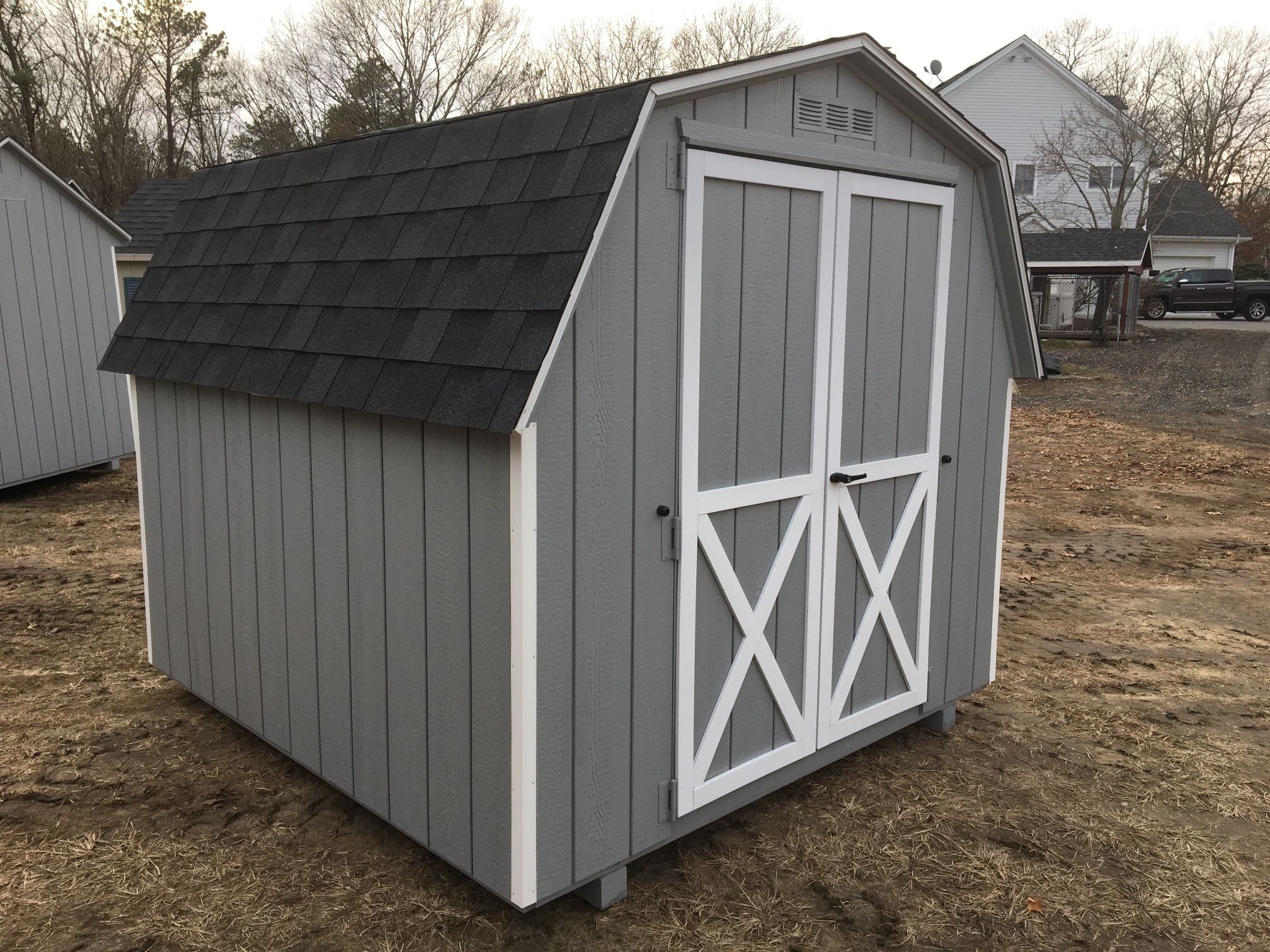 8’ X 8’ Mini Barn Shed