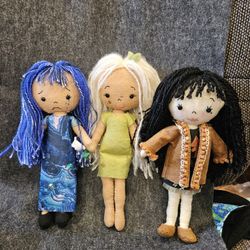 Handmade Felt Dolls