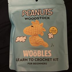Beginner Crochet Kit - The Woobles - Peanuts Woodstock