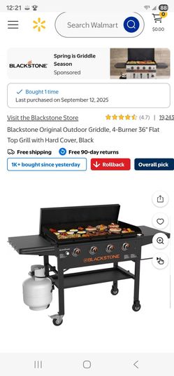 Blackstone griddle