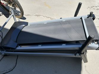 800W Portable Folding Electric Motorized Treadmill Machine w/ Rolling Wheels - Black