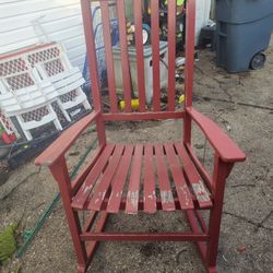 The price is firm.. outdoor rocking chair..